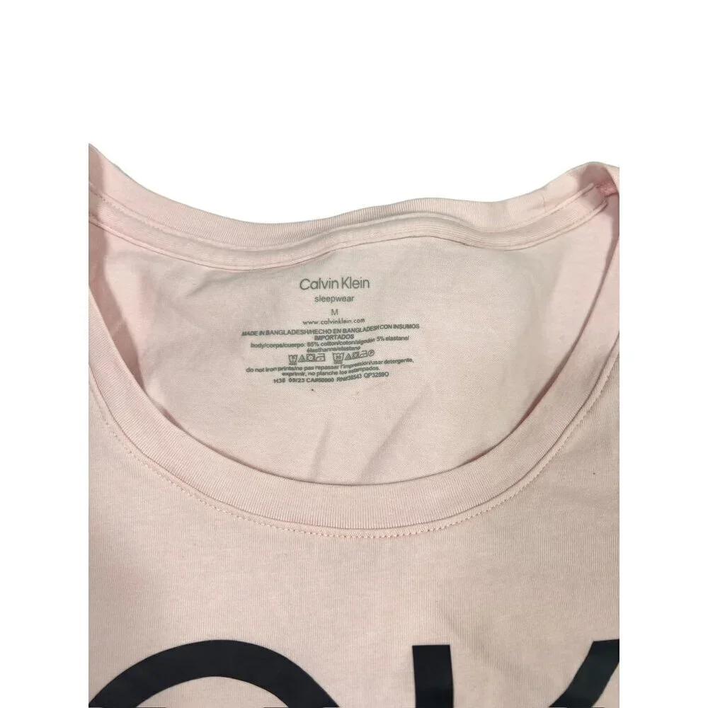 Calvin Klein Women's Soft Pink Long Sleeve Top - Picture 3 of 6